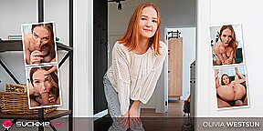 Adorable Ginger Olivia Westsun Has A Blast In Her First Porn Scene - SuckMeVR