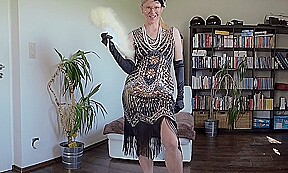 20er Jahre Girl Wichst mit Dir (alte Quali)